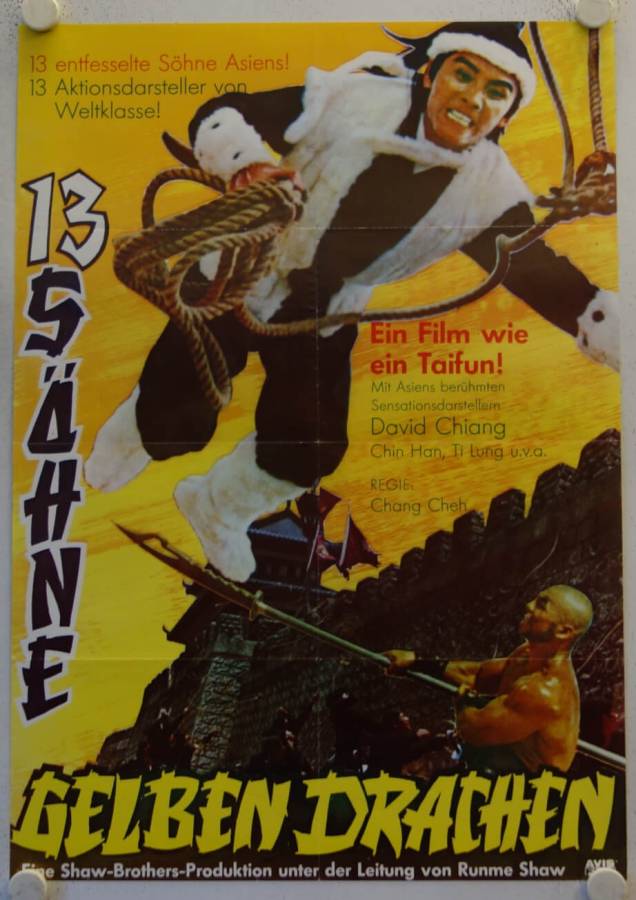 The Heroic Ones original release german movie poster